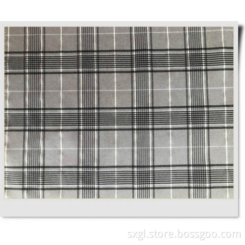 Check Yarn Dyed Begaline Fabric For Trouser